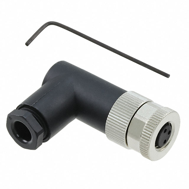 CONN RCPT FMALE 3POS GOLD SCREW