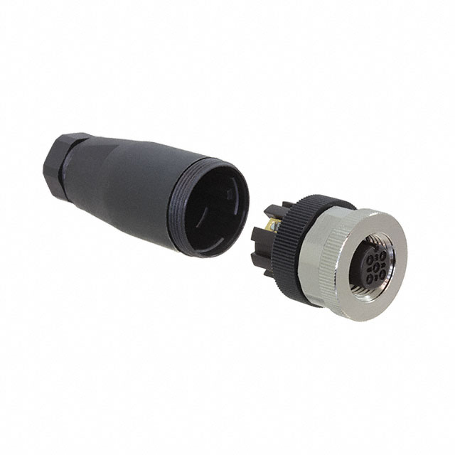 CONN PLUG FMALE 4POS GOLD SCREW