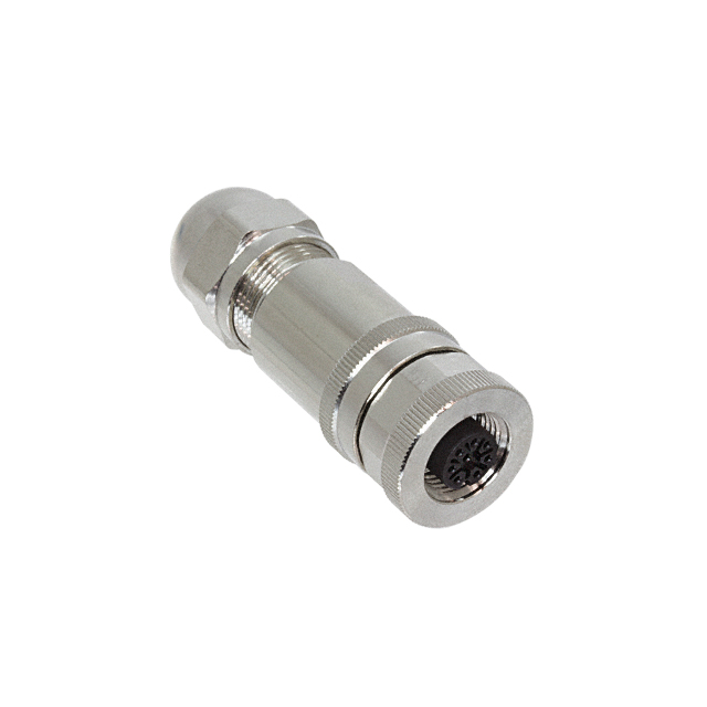 CONN PLUG FMALE 8POS GOLD SCREW