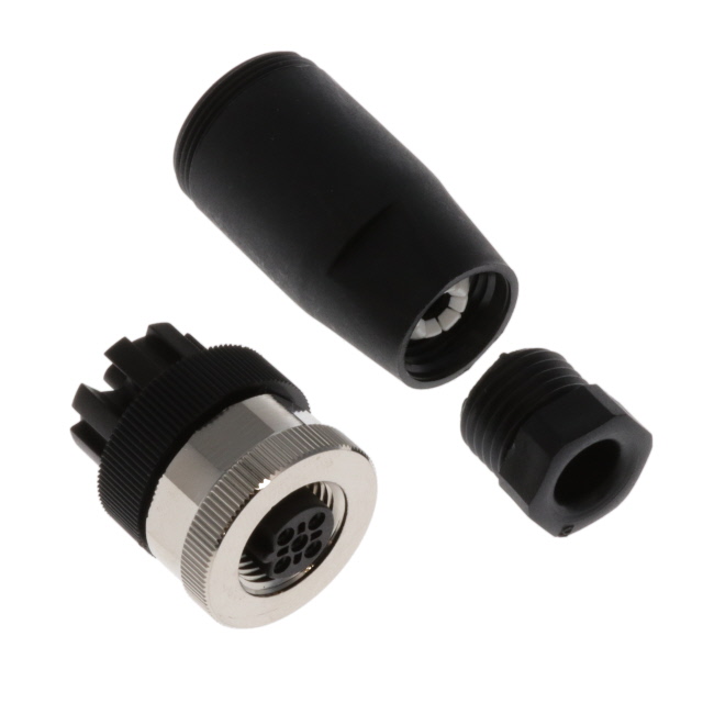 CONN PLUG FMALE 3POS GOLD SCREW