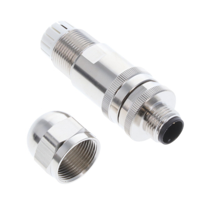 CONN RCPT MALE 2POS GOLD SCREW