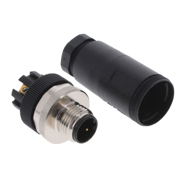 CONN RCPT MALE 2POS GOLD SCREW