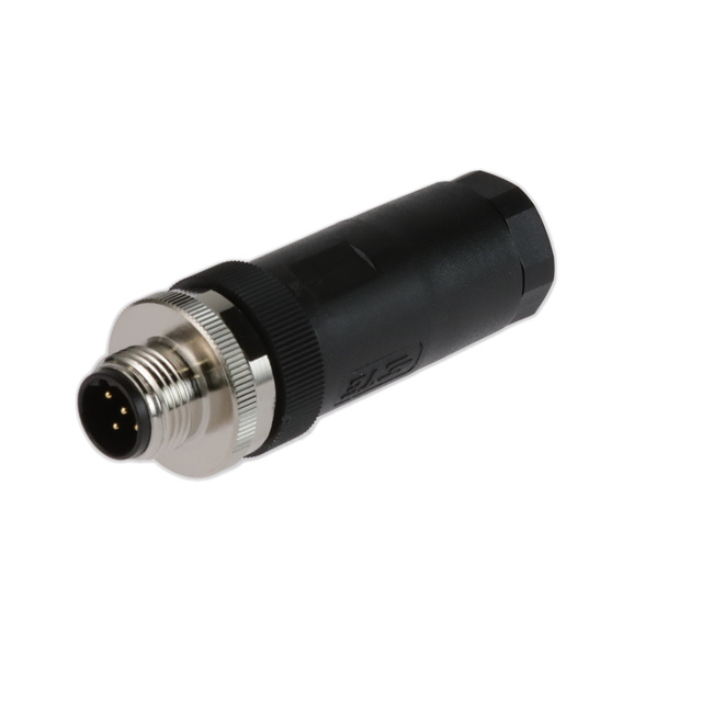 CONN RCPT MALE 5POS GOLD SCREW