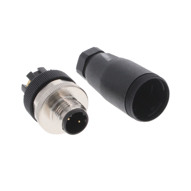 CONN RCPT MALE 2POS GOLD SCREW