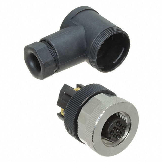 CONN PLUG FMALE 4POS GOLD SCREW