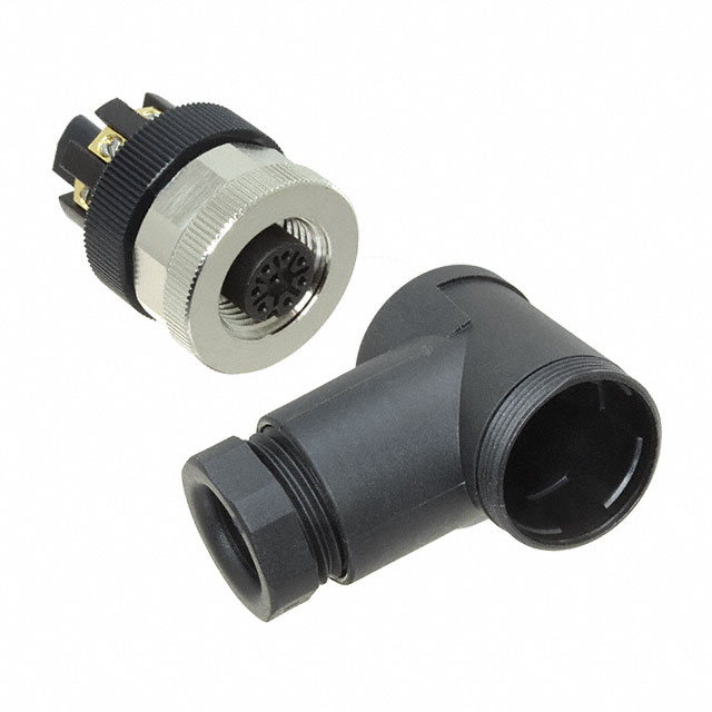 CONN PLUG FMALE 8POS GOLD SCREW