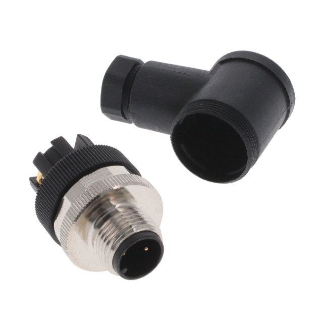 CONN RCPT MALE 2POS GOLD SCREW