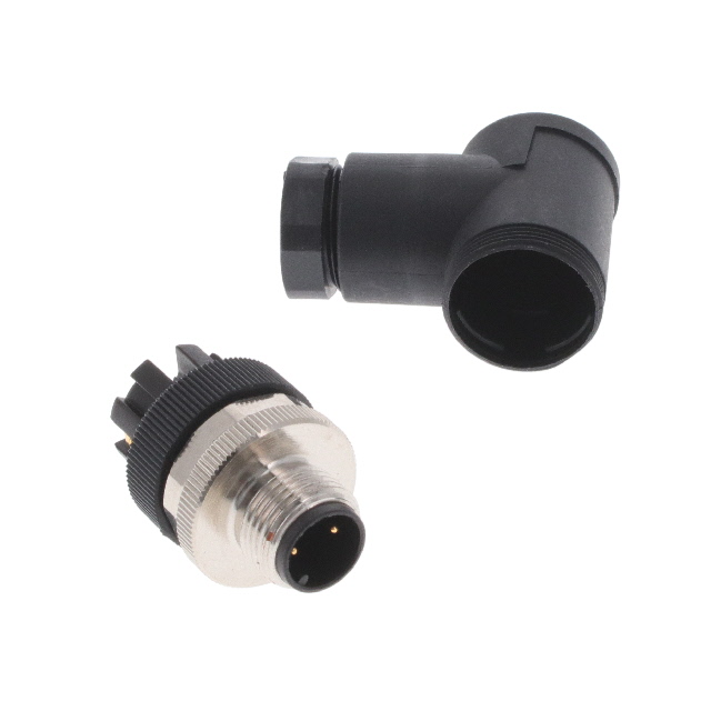 CONN RCPT MALE 2POS GOLD SCREW