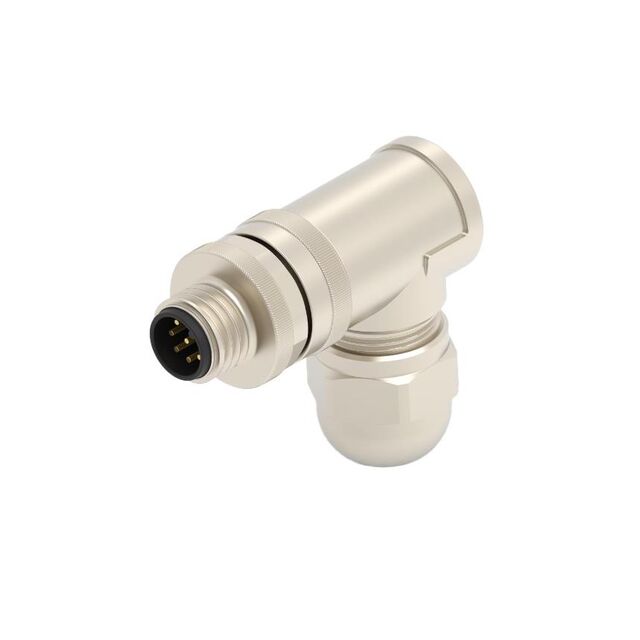 CONN RCPT MALE 8POS GOLD SCREW