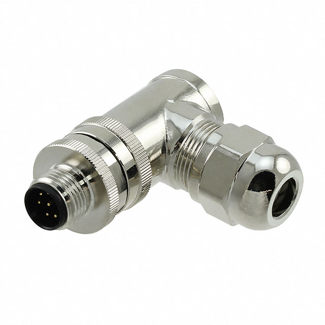 CONN RCPT MALE 5POS GOLD SCREW