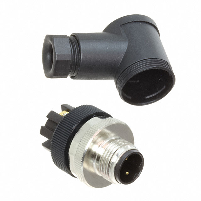 CONN RCPT MALE 2POS GOLD SCREW