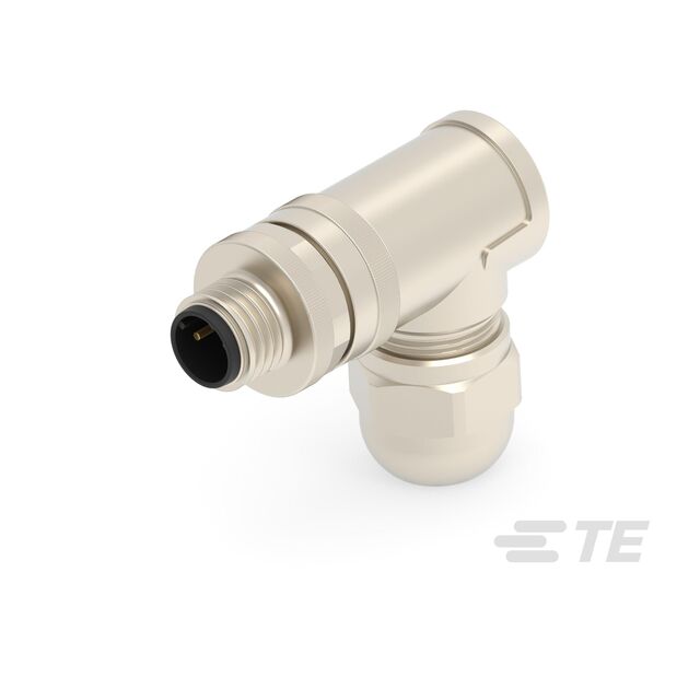 CONN RCPT MALE 2POS GOLD SCREW