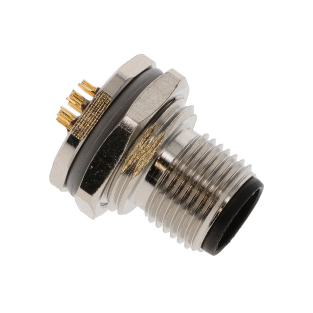 CONN PLUG MALE 8P GOLD SLDR CUP