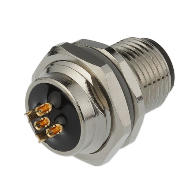 CONN RCPT MALE 5P GOLD SLDR CUP