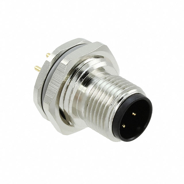 CONN RCPT MALE 4POS GOLD SOLDER