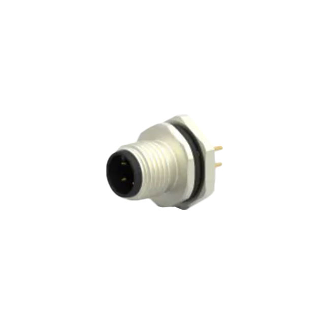 CONN RCPT MALE 4POS GOLD SOLDER