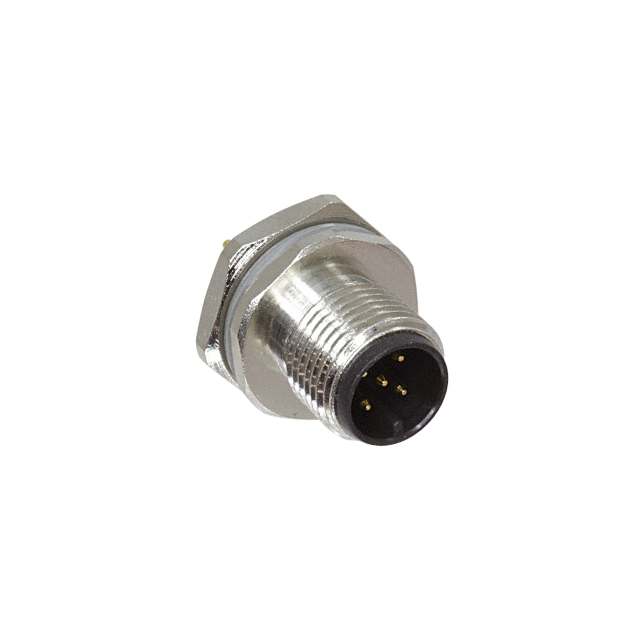 CONN RCPT MALE 5POS GOLD SOLDER