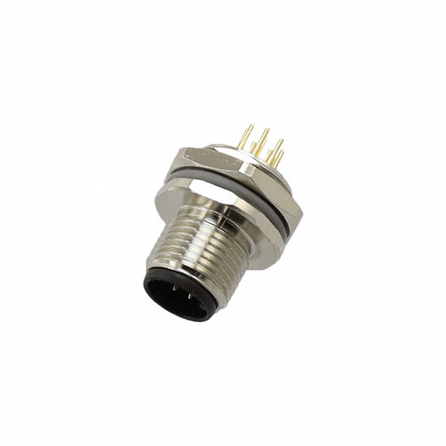 CONN PLUG MALE 8POS GOLD SOLDER