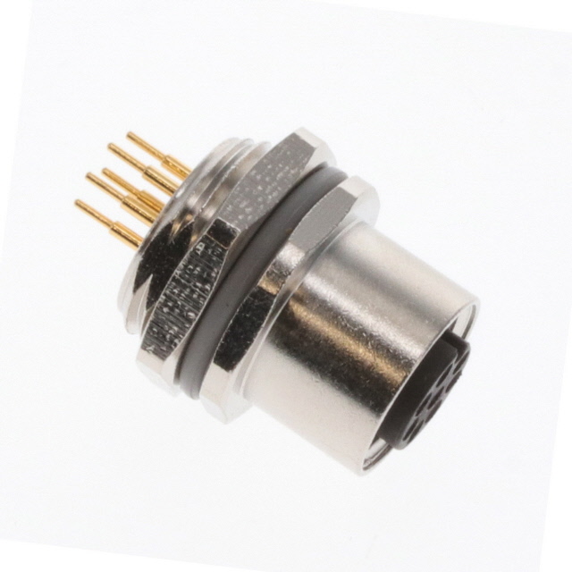 CONN RCPT FMALE 8POS GOLD SOLDER