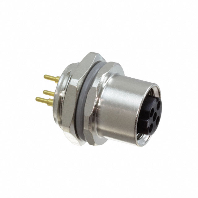 CONN PLUG FMALE 3POS GOLD SOLDER