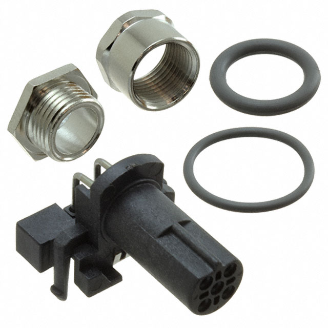 CONN PLUG FMALE 5POS GOLD SOLDER