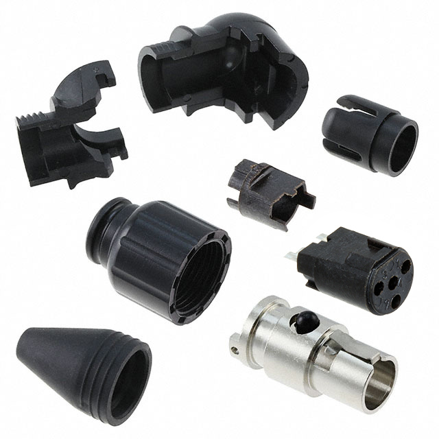 CONN PLUG FMALE MINI XLR 4P SLDR