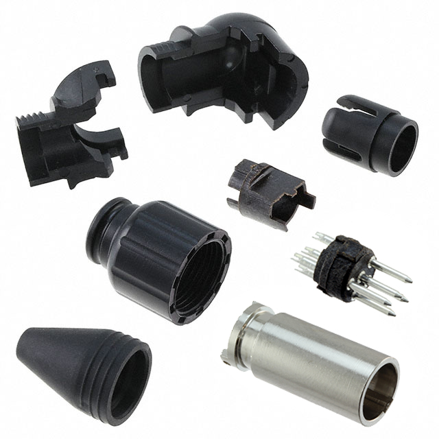 CONN RCPT MALE MINI XLR 5P SLDR