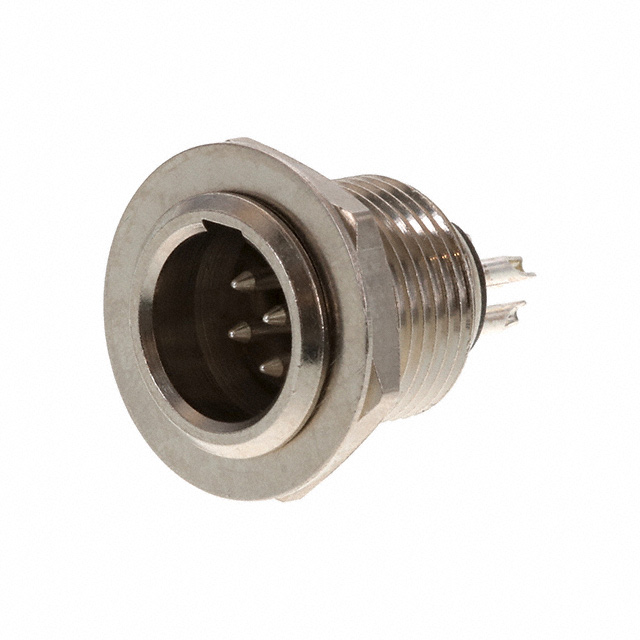 CONN RCPT ML MINI XLR 6P SDR CUP