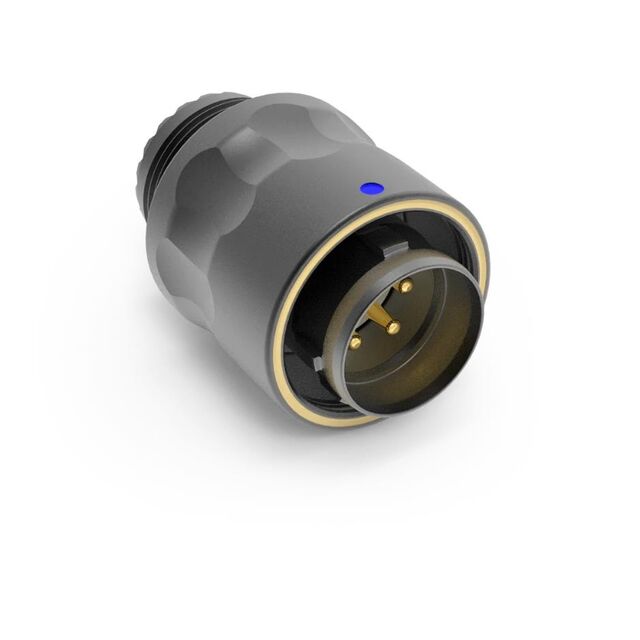CONN PLUG MALE 5POS GOLD CRIMP