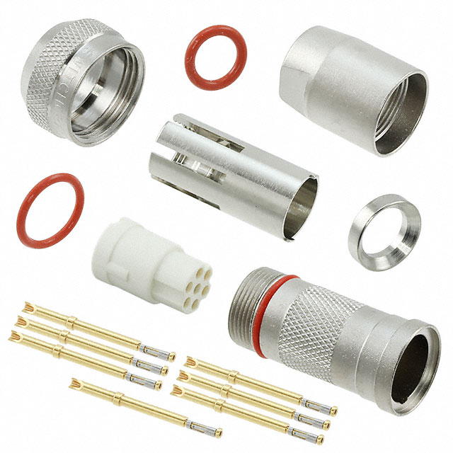 CONN PLUG FMALE 7POS GOLD CRIMP