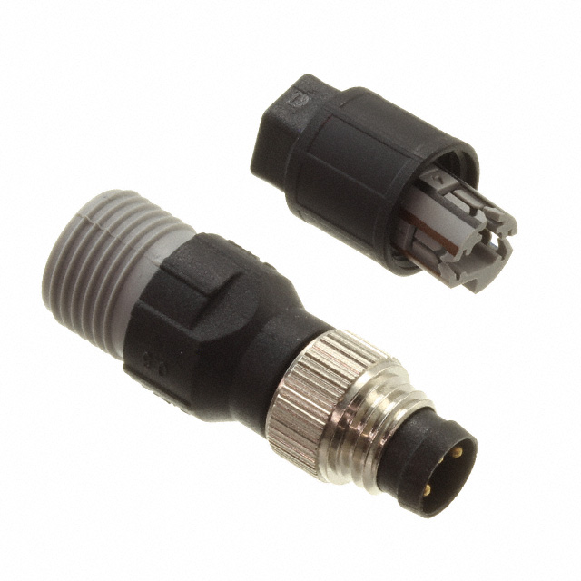 CONN PLUG MALE 3POS GOLD IDC