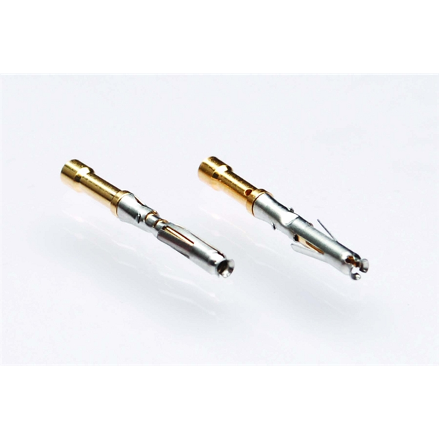 SOCKET CONTACT, MACHINED, GOLD 3