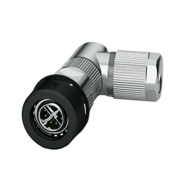 CONN PLUG HSG MALE 8PS INLIN ANG