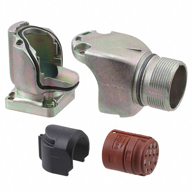 CONN RCP HSG MALE 12PS PNL MT RA
