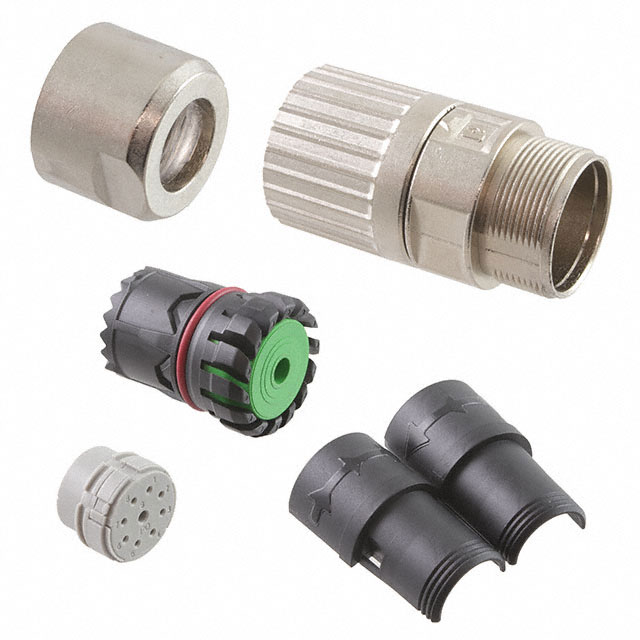 CONN PLG HSG MALE 9POS INLINE