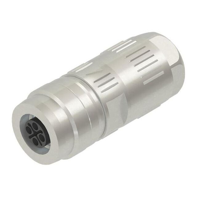 M12 S-CODE PUSHPULL 3+PE PIN, FE