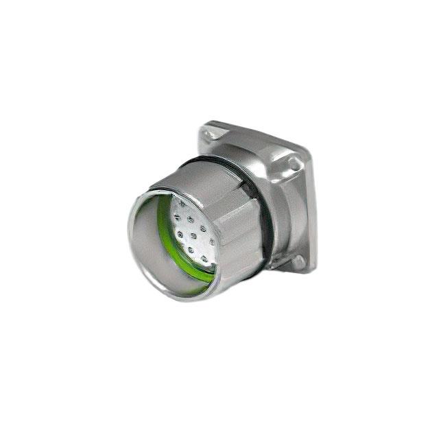 CONN RCPT HSG MALE 17POS PNL MT