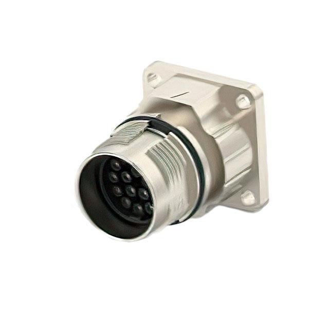 CONN RCPT HSG MALE 17POS PNL MT