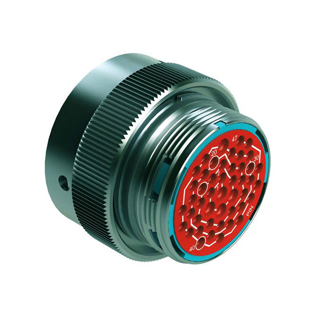 CONN PLUG HSNG MALE 47POS INLINE