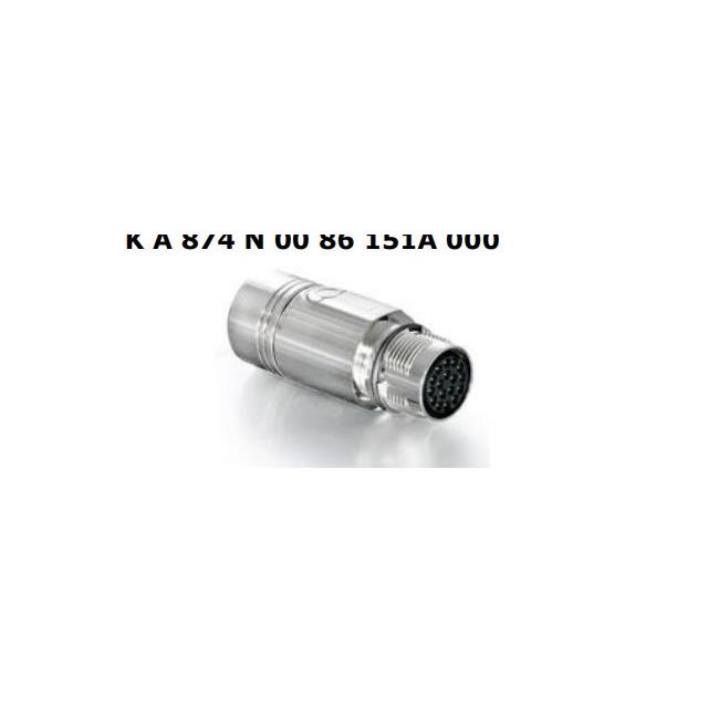 CONN RCPT HSG MALE 17POS INLINE