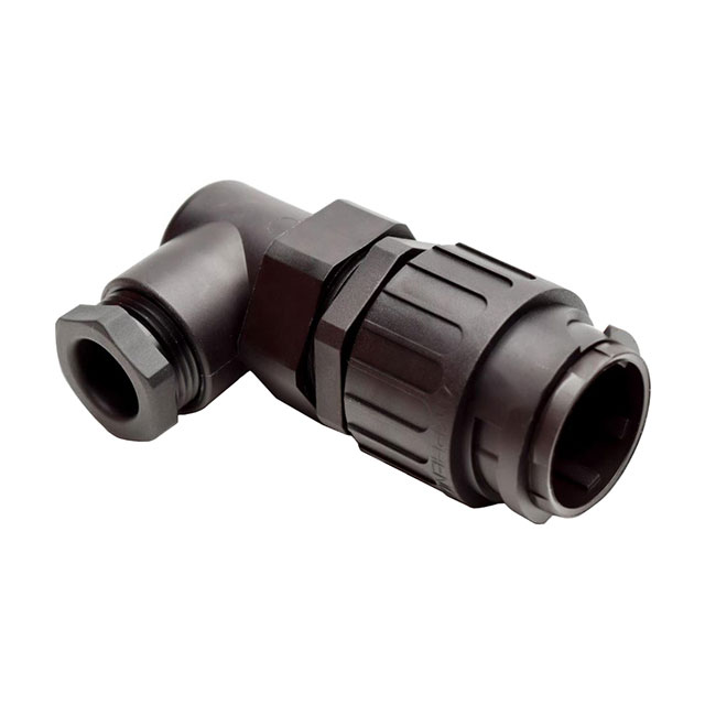 CONN PLUG HSNG MALE 18POS R/A