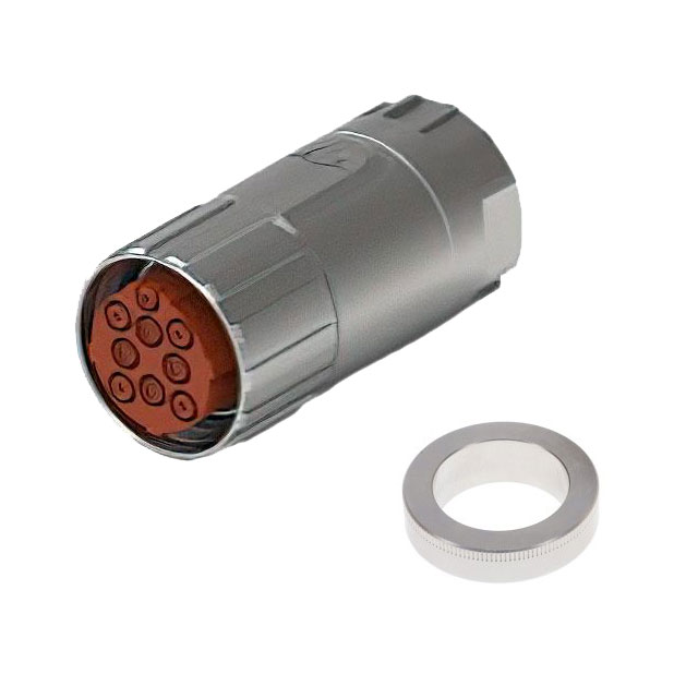 CONN PLG HSG FMALE 9POS INLINE