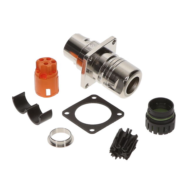 CONN RCP HSG ML 9P INLINE PNL MT