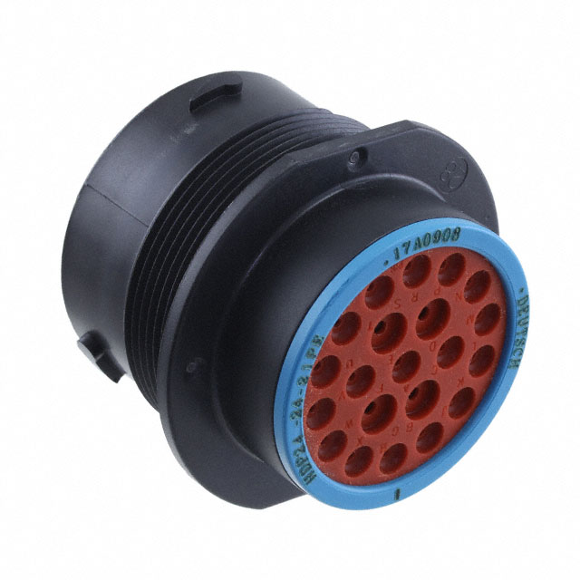 CONN RCPT HSNG MALE 21POS PNL MT