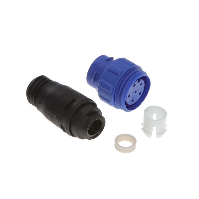 CONN RCPT HSG FMALE 6POS INLINE