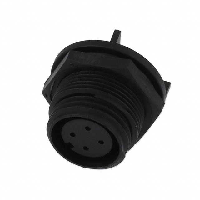 CONN RCPT HSG FMALE 4POS PNL MT