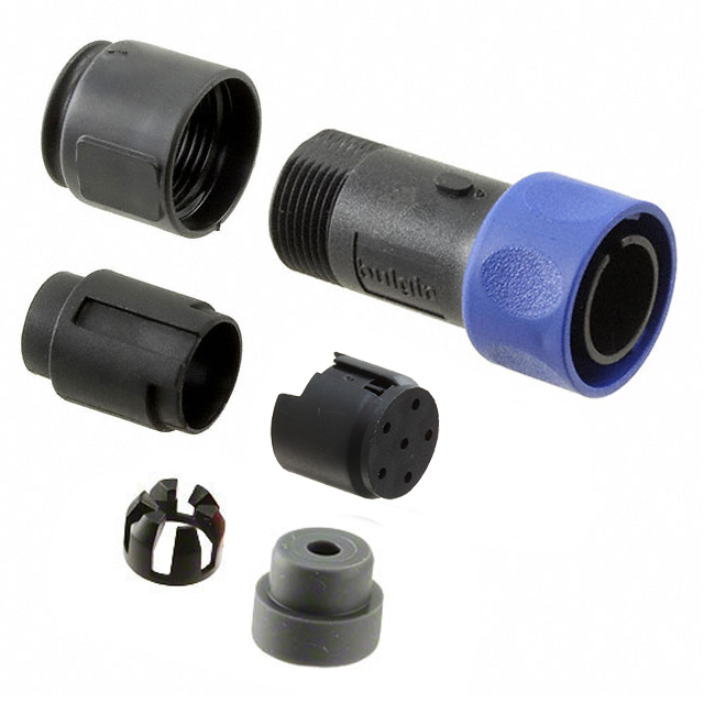 CONN PLUG HSG MALE 6POS INLINE