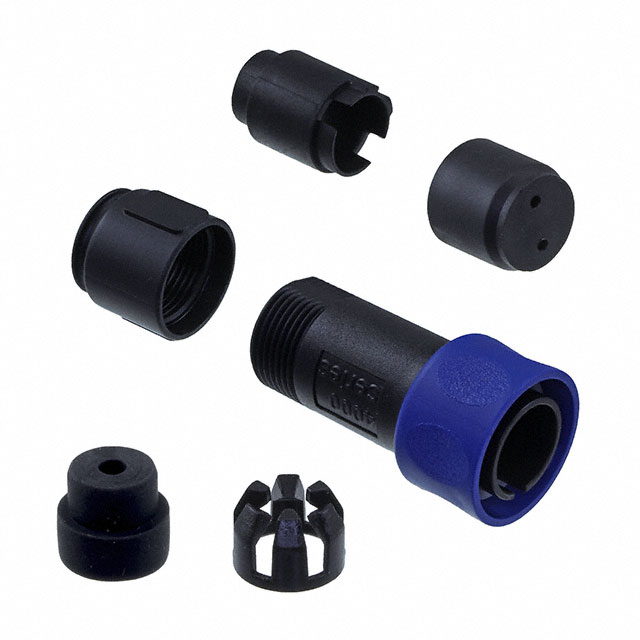 CONN PLUG HSG MALE 6POS INLINE