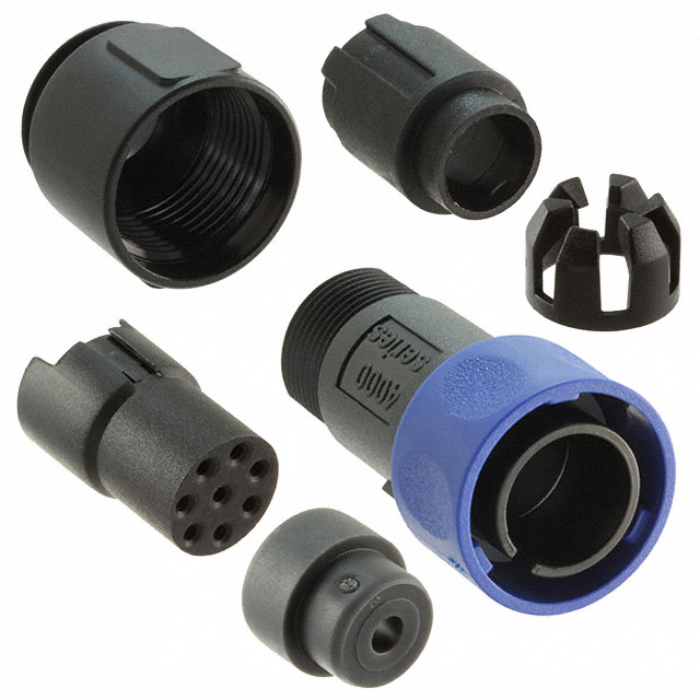 CONN PLG HSG FMALE 8POS INLINE