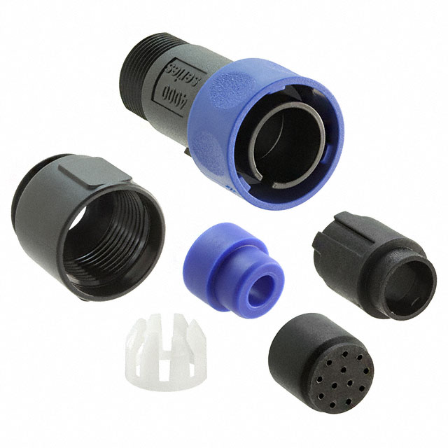 CONN PLG HSG MALE 12POS INLINE
